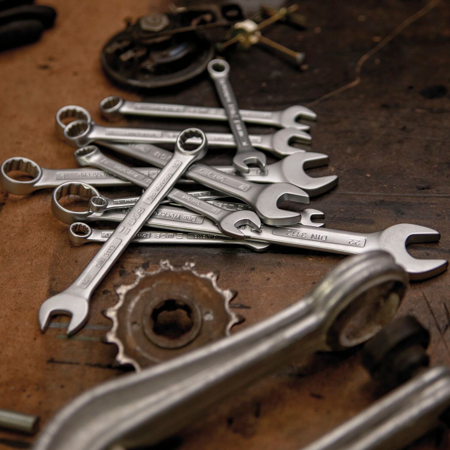 WGB Ringmaulschlüssel-Satz DIN3113A 8-19 mm 8-teilig