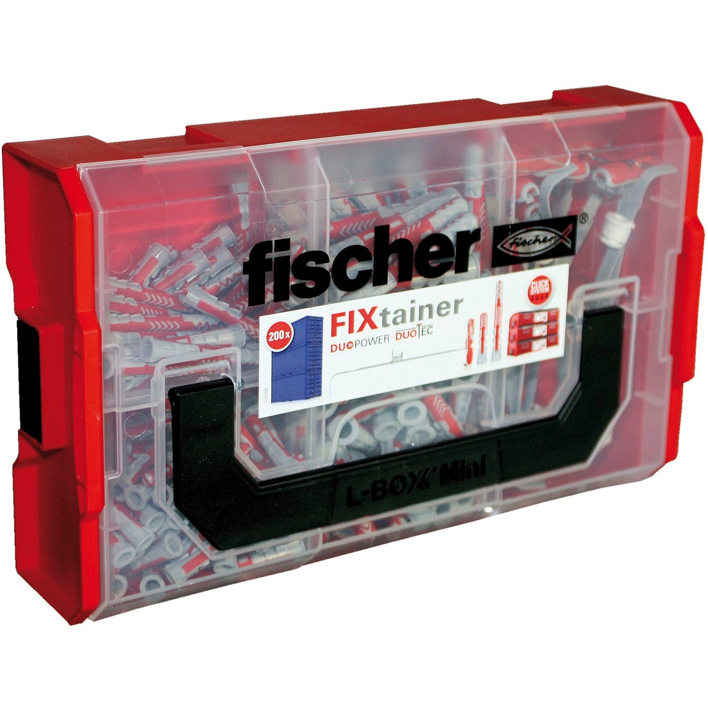 Dübelsortiment FISCHER Fixtainer - Duopower / Duotec (200 Teile)